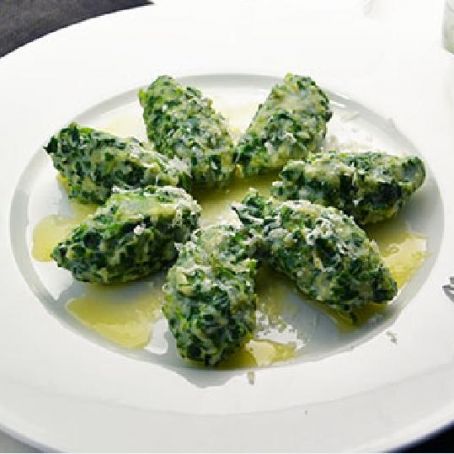 GNOCCHETTI DI RICOTTA E SPINACI