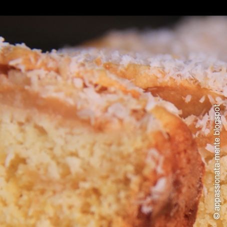 Plumcake di mele e cocco