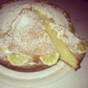 Torta al limone con Crema delicata di limone