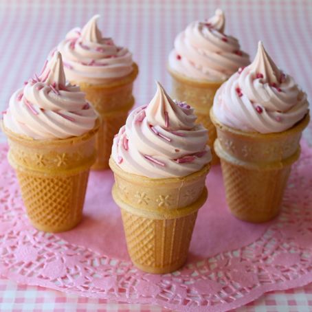 cupcake cono gelato