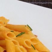 1 OTTOBRE (penne rosa alla vodka e pancetta )