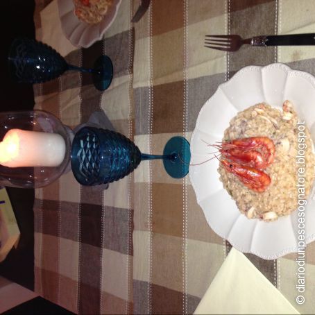 Risotto al gambero