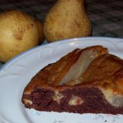 Torta alle pere al vino