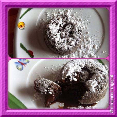 TORTINO AL CIOCCOLATO CON CUORE MORBIDO