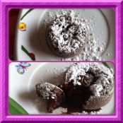TORTINO AL CIOCCOLATO CON CUORE MORBIDO