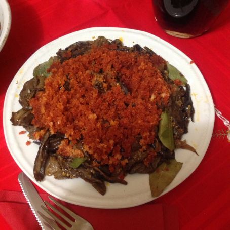 Melanzane con la mollica