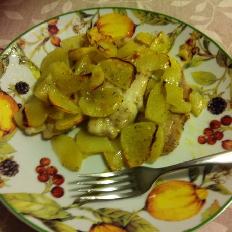 Filetti di sogliola con patate