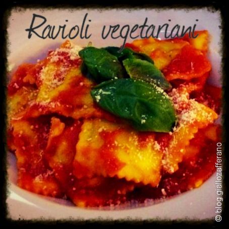 Ravioli vegetariani