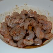 Riso nero con gamberetti e calamaretti - Tappa 3