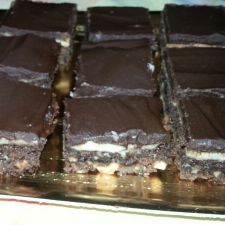 Brownies al cioccolato, Philadelphia e nocciole