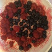 Sbrisolona ai frutti di bosco - Tappa 2