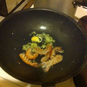 Fregola di cozze e scampi - Tappa 4