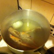 Fregola di cozze e scampi - Tappa 3