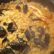 Fregola di cozze e scampi - Tappa 5