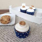 Cupcakes di cookies e latte condensato