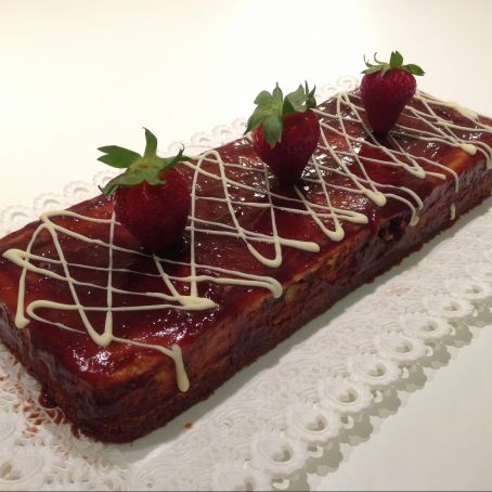Cheesecake con la marmellata