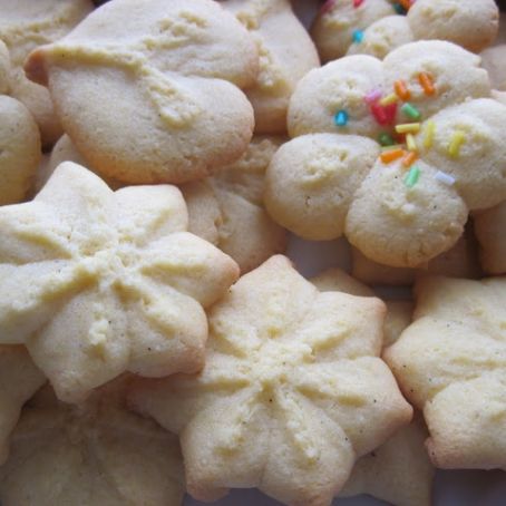 Biscotti al cocco per sparabiscotti