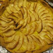 Crostata di mele e crema