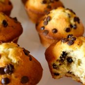 Muffin con gocce di cioccolato