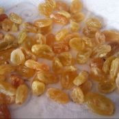 Uva passa Zibibbo al cioccolato - Tappa 1