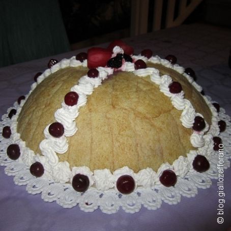 Zuccotto tutti frutti