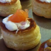 Vol au vent bianco e rossi