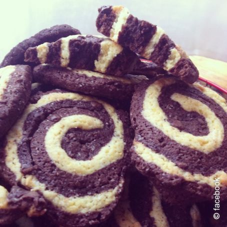 Vortici al triplo cioccolato