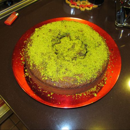 Torta cioccolato e pistacchi