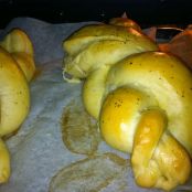 Trecce di Panbrioche con Wurstel - Tappa 1