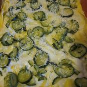 Lasagne di zucchine vegetariane - Tappa 1