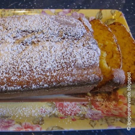 Plumcake alla zucca con cuore di marmellata di prugne