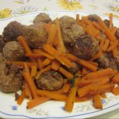 Polpette con carote in carpione