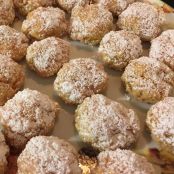 Castagnole   all'arancia cotte in forno