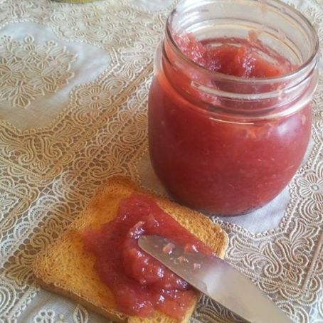 MARMELLATA DI FRAGOLE E MELE - BIMBY