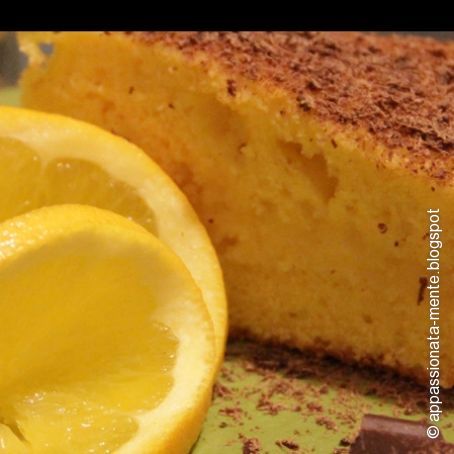 Torta all'arancia con crema