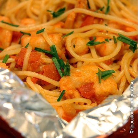 Spaghetti al cartoccio