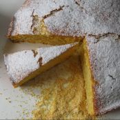 Torta allo yogurt con farina di mais