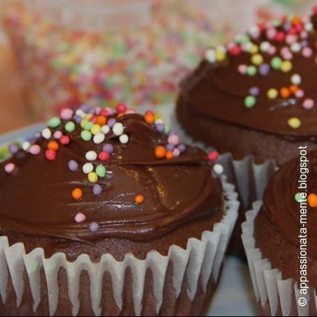 cupcake con cacao e yogurt