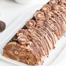 Rotolo con crema Rocher