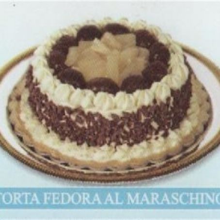 Torta Fedora al Meraschino