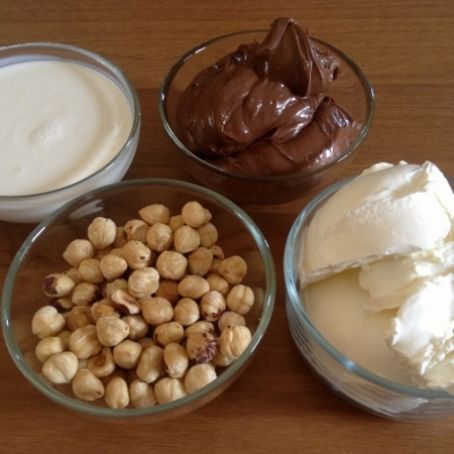 Cheesecake alla Nutella