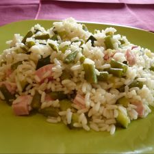 Insalata verde di riso integrale 