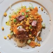 Insalata di tonno e sesamo