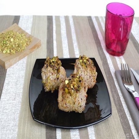 Involtini ai pistacchi