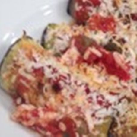 Involtini di melanzane grigliate con ragusano