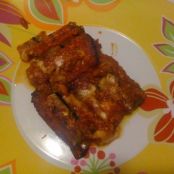 Involtini di melanzane al forno con tonno e maionese