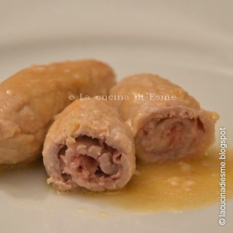 Involtini di vitella al marsala