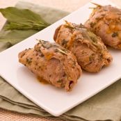 Involtini di vitello con prosciutto e formaggio