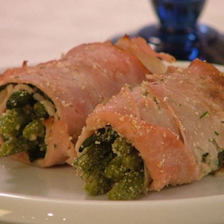 Involtini di prosciutto e fagiolini
