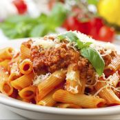 Pasta alla bolognese light